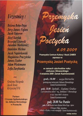 Przemyska Jesień Poetycka 2009